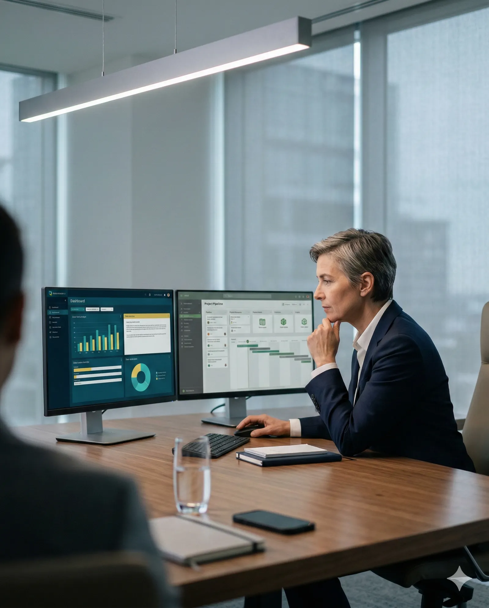 Entscheider vergleicht Multiprojektmanagement-Software