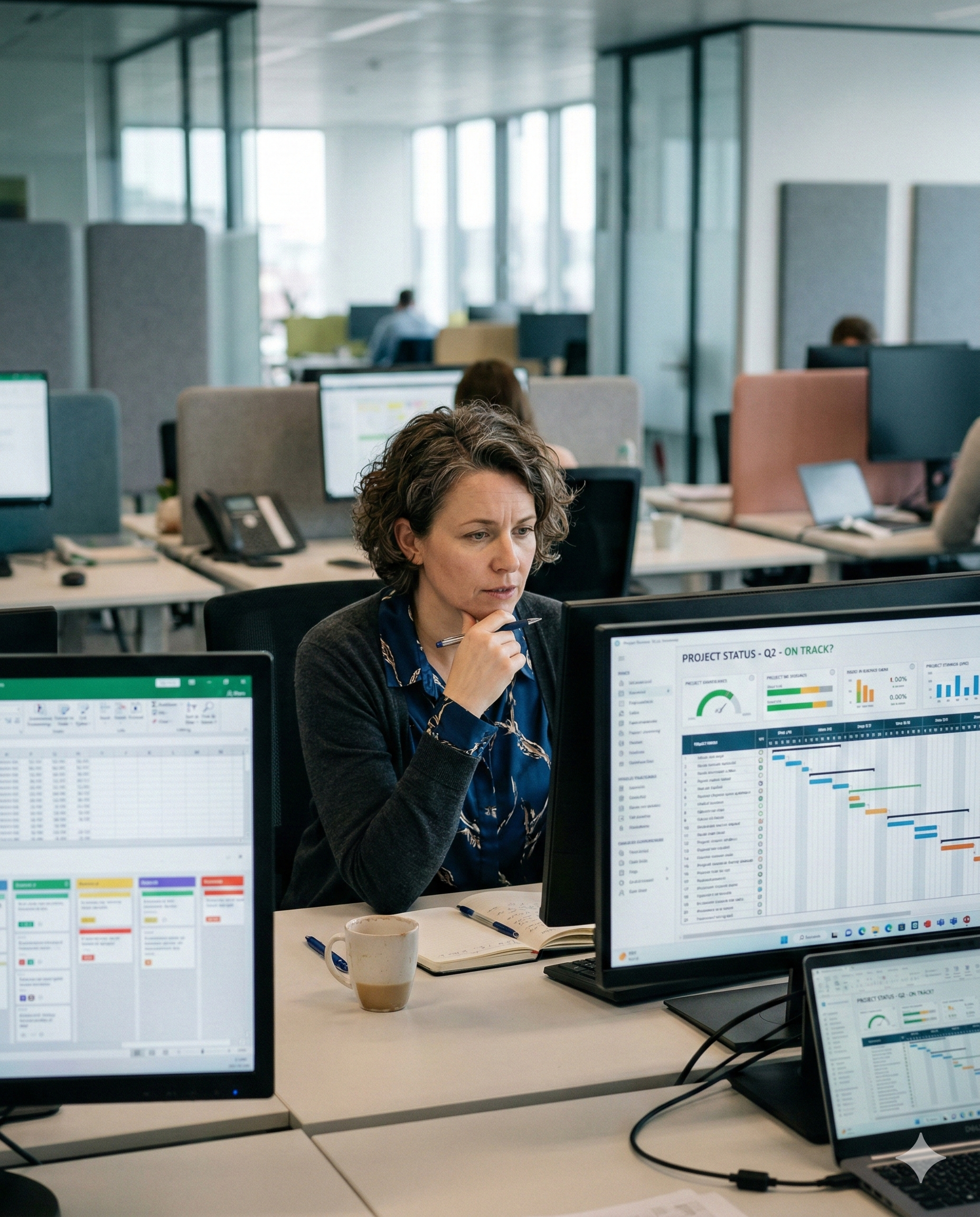 PMO-Leiter unter Druck – zu viele Projekte, zu wenig Überblick