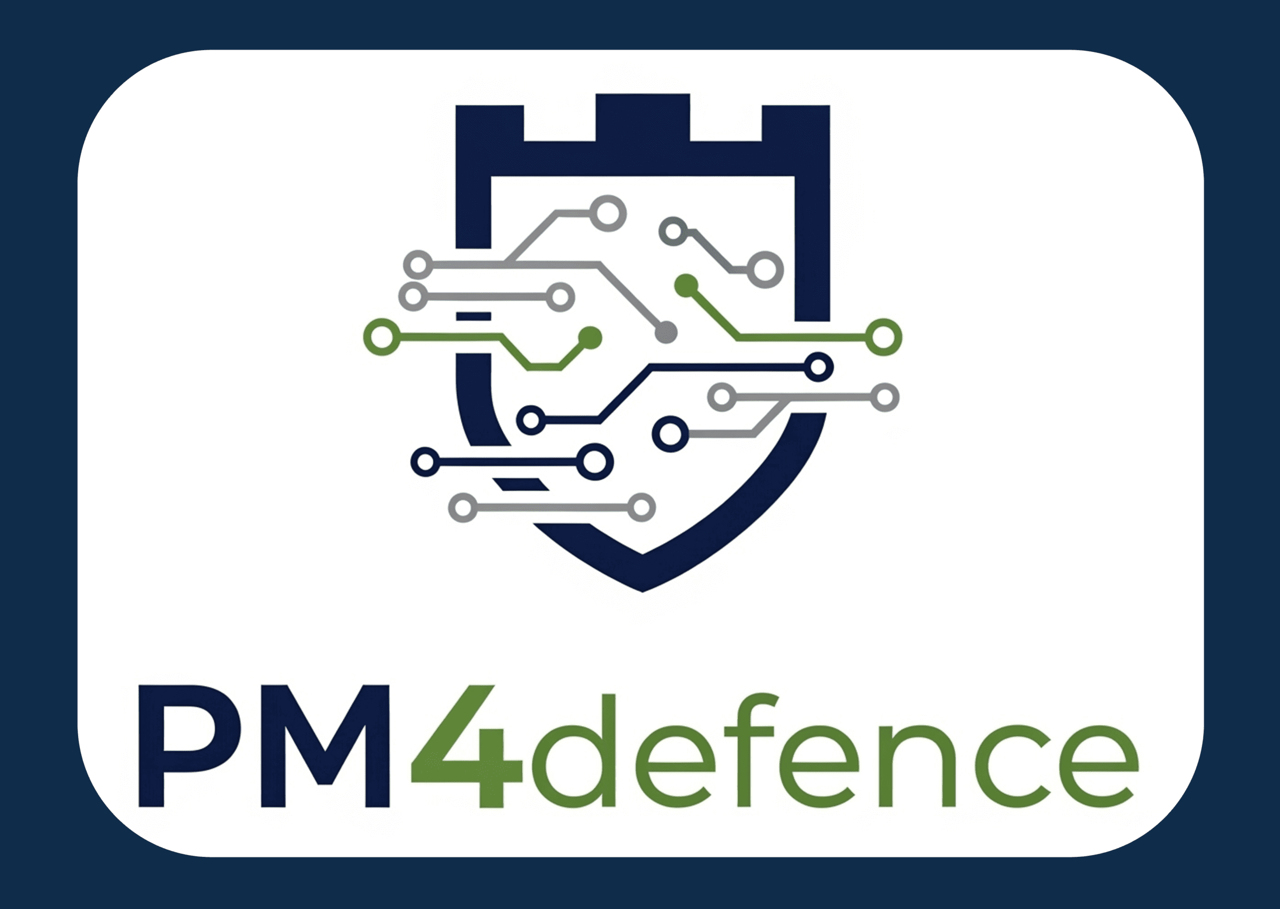 Logo PM4defence für Webseite